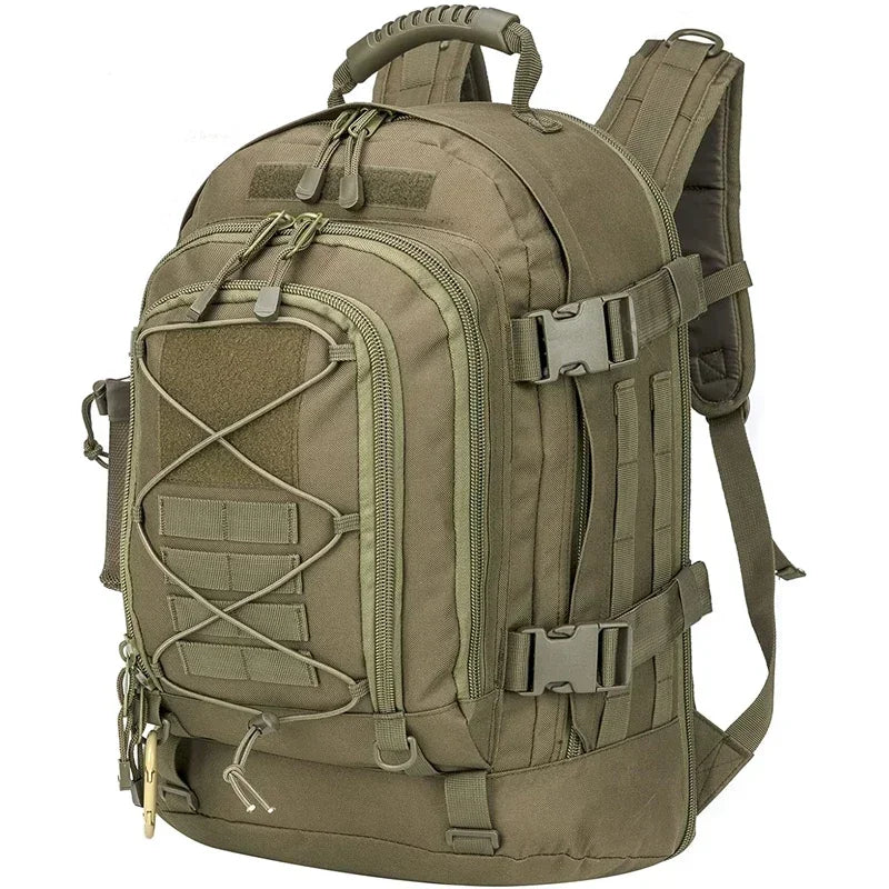 LQARMY Military Tactical Backpack Molle Assault Rucksack Outdoor Travel - Safety First Gear 25