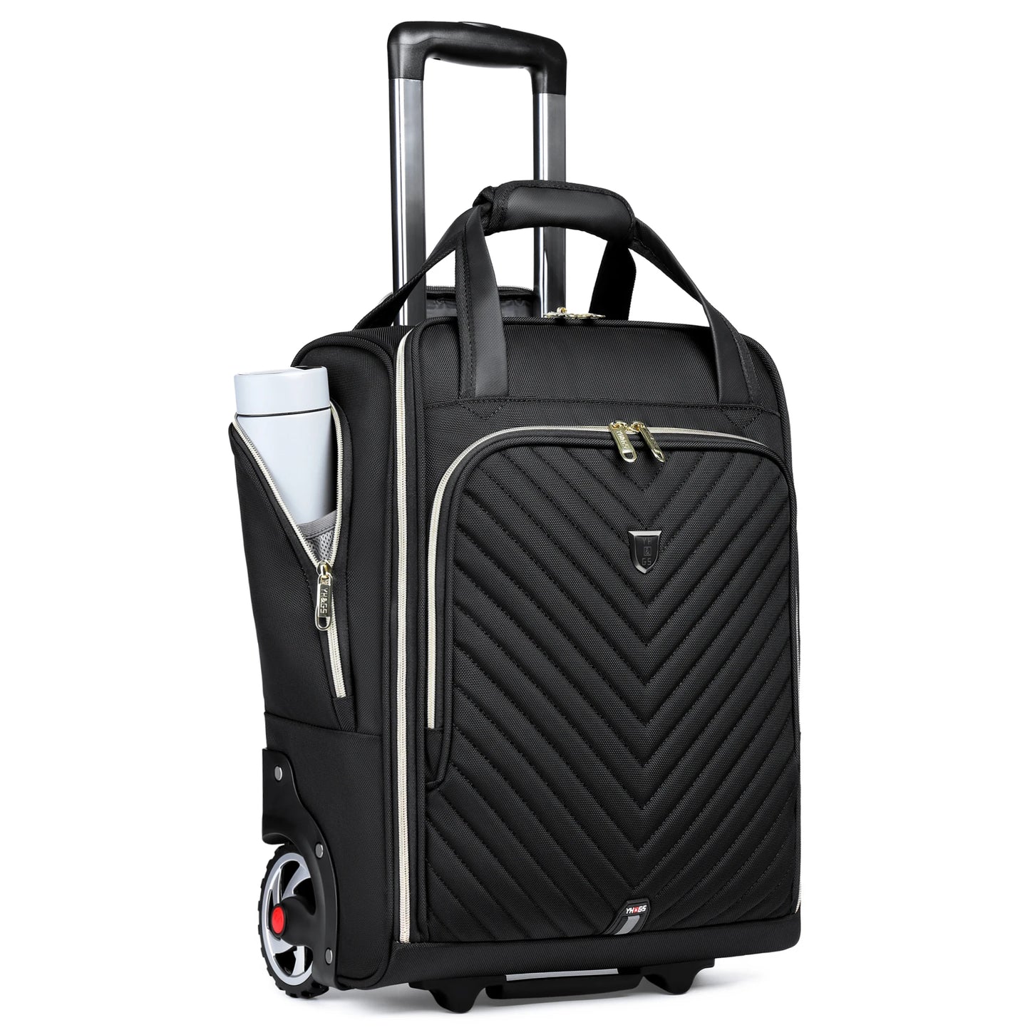 Business Travel Laptop Bag with Wheels for Men and Women - Safety First Gear 25