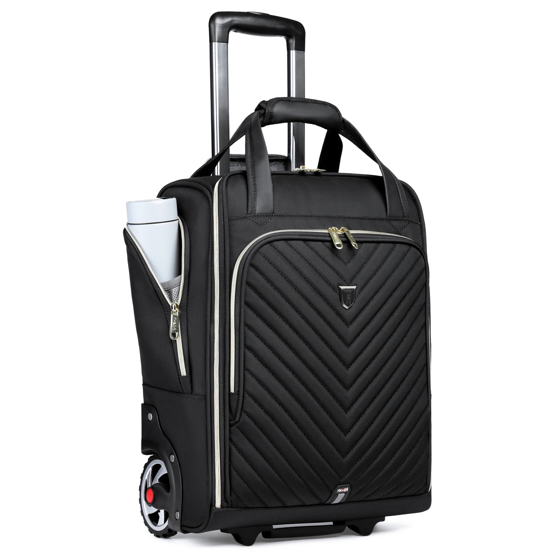 Business Travel Laptop Bag with Wheels for Men and Women - Safety First Gear 25