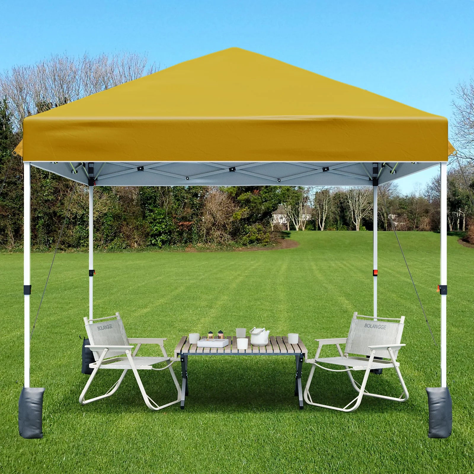 HiMISS Center Locking Canopy Tent Outdoor Shelter Waterproof UV - Safety First Gear 25