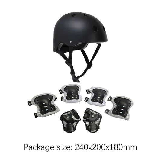 JOCESTYLE Kids Bike Helmet And Protective Gear Set Complete