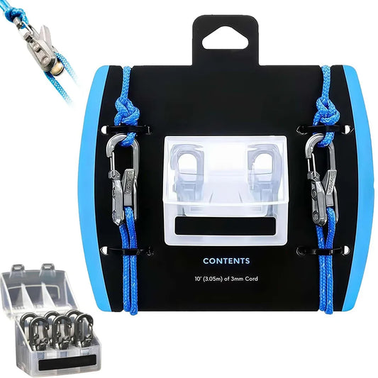 APWIKOGERE Rope Tension Adjuster Ultralight Tent Guyline - Safety First Gear 25
