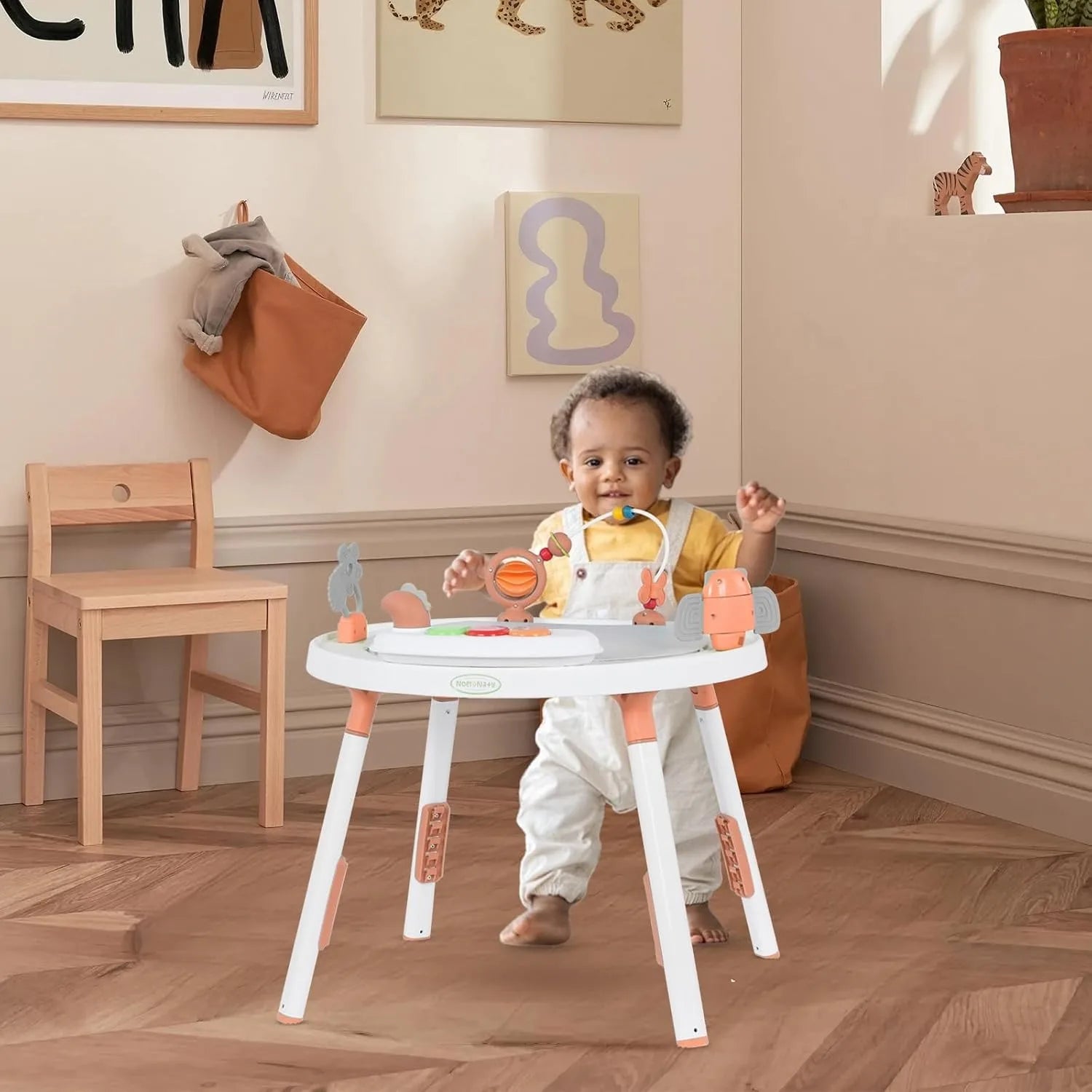 Ubravoo 3 In 1 Baby Activity Center With Detachable Toys - Safety First Gear 25