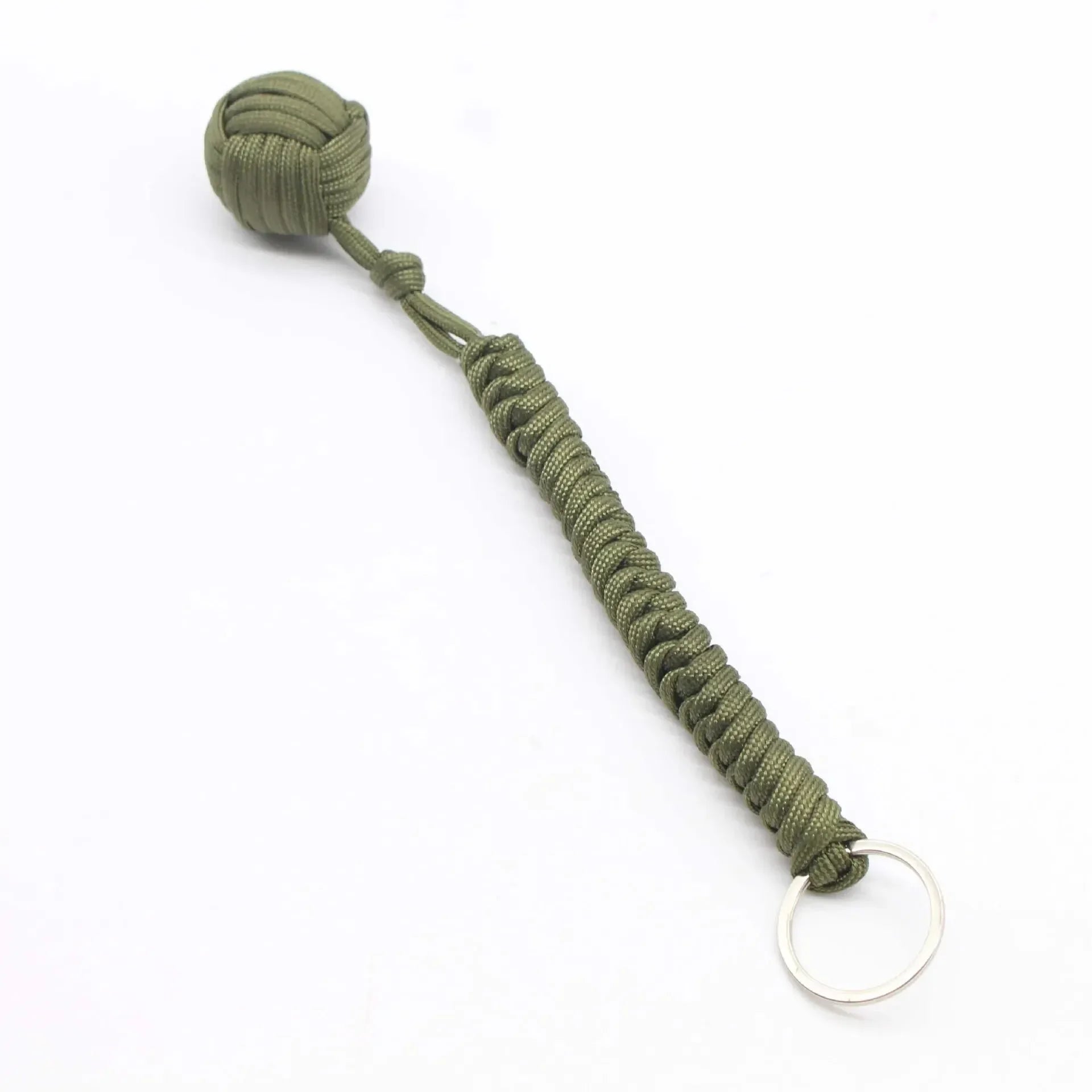 Monkey Fist Steel Ball Self Defense Lanyard Survival Key Chain - Safety First Gear 25
