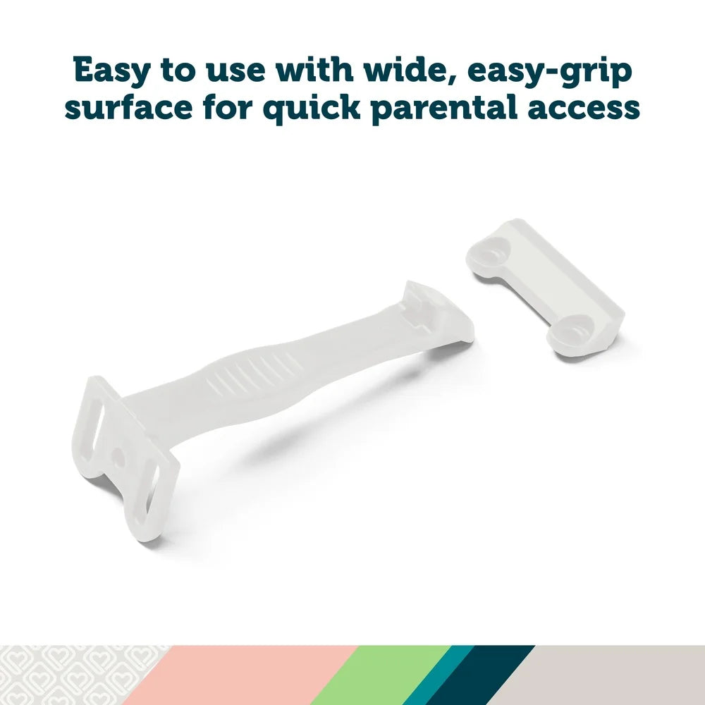 XMSJ 14 Pack Cabinet Drawer Latches For Safe Childproofing Homes - Safety First Gear 25