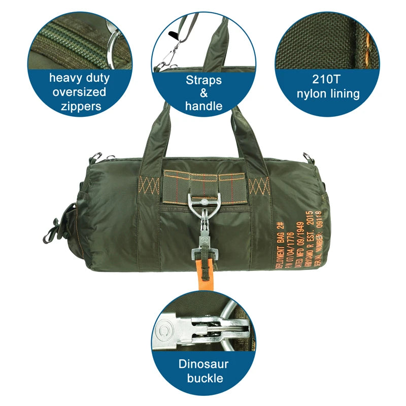 LQARMY Tactical Duffle Bag for Outdoor Adventure and Travel - Safety First Gear 25