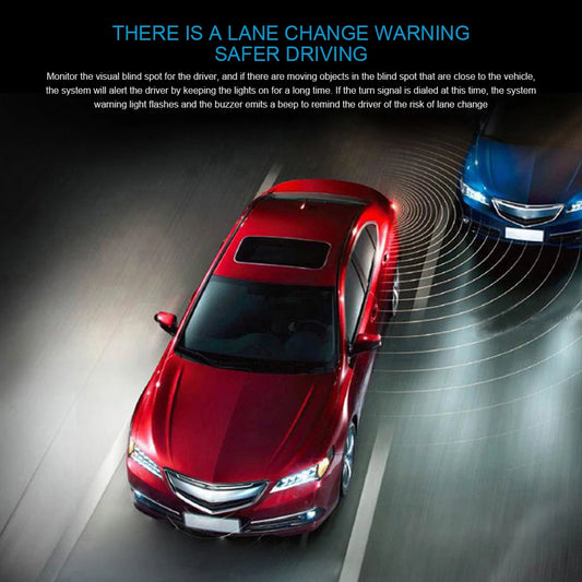 VODOOL BSD Blind Spot Detection and Radar Monitor Kit