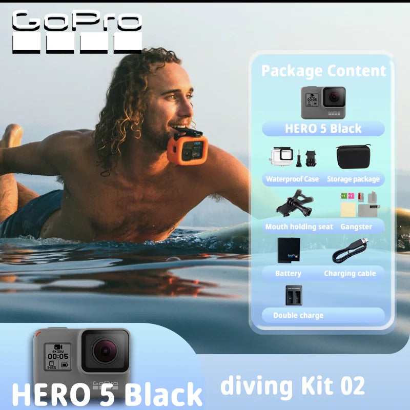 GoPro Hero 5 Black Action Camera For Adventure Photography - Safety First Gear 25