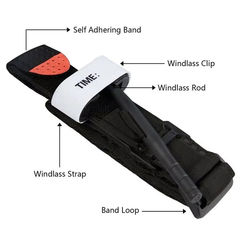 Tourniquet Tactical Military Grade First Aid Device - Safety First Gear 25