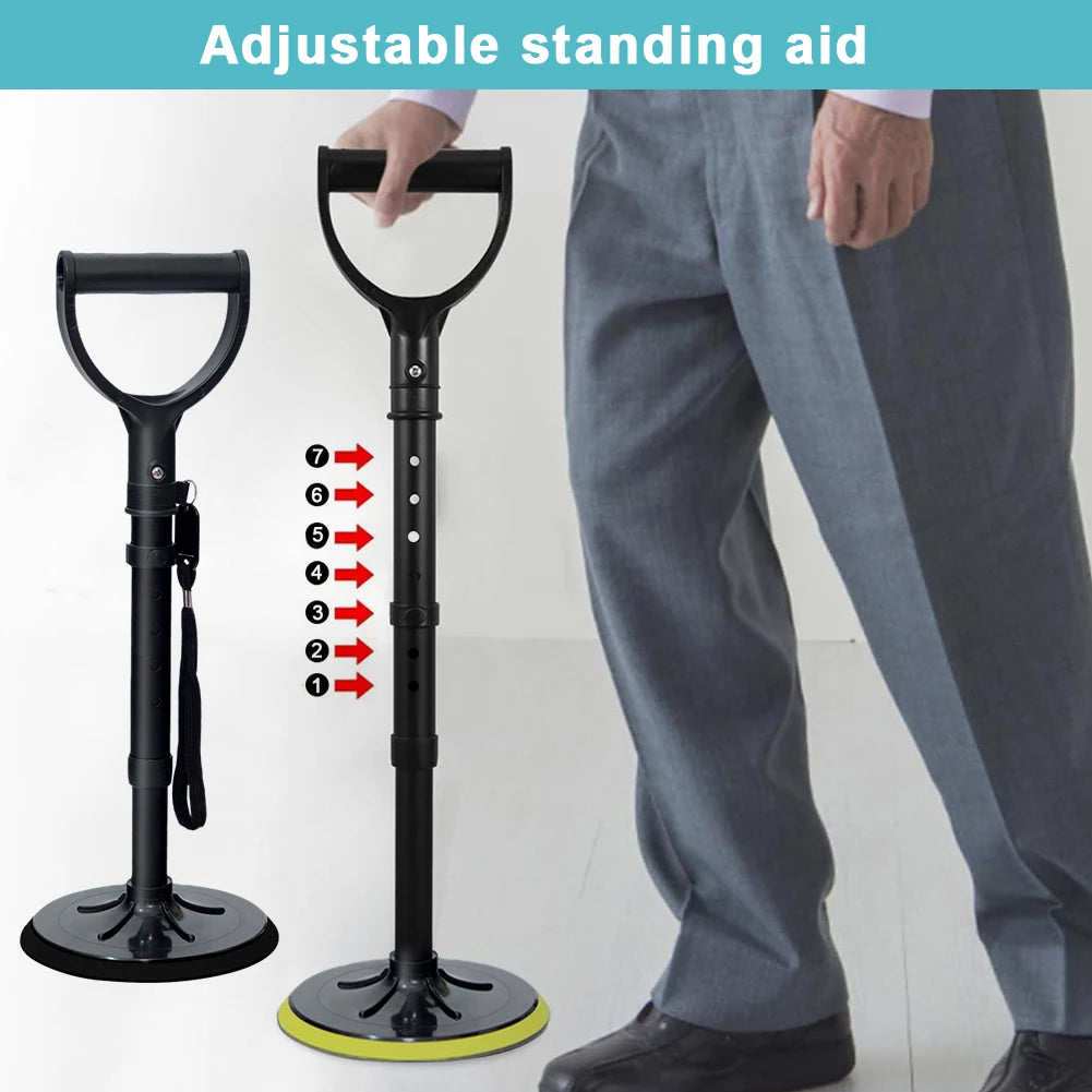 Adjustable Standing Aid With 7 Level Portability For Elderly Care