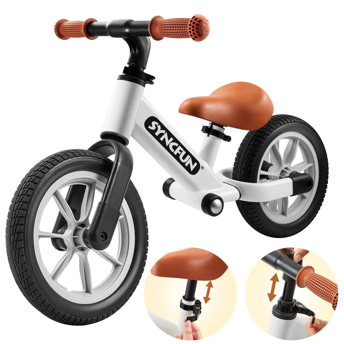 Joyfy Balance Bike for Toddlers No Pedals Lightweight