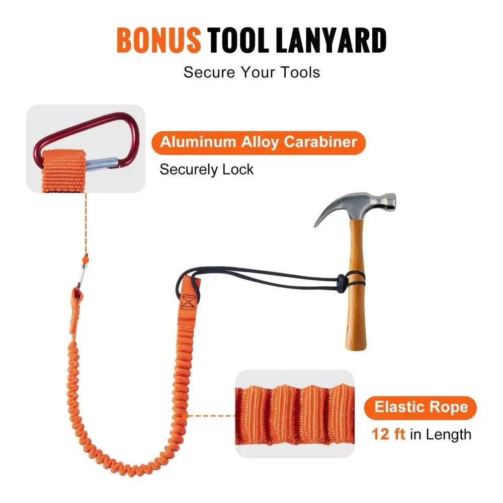 Hign-concerned Flipline Safety Rope With Steel Snap Hook - Safety First Gear 25