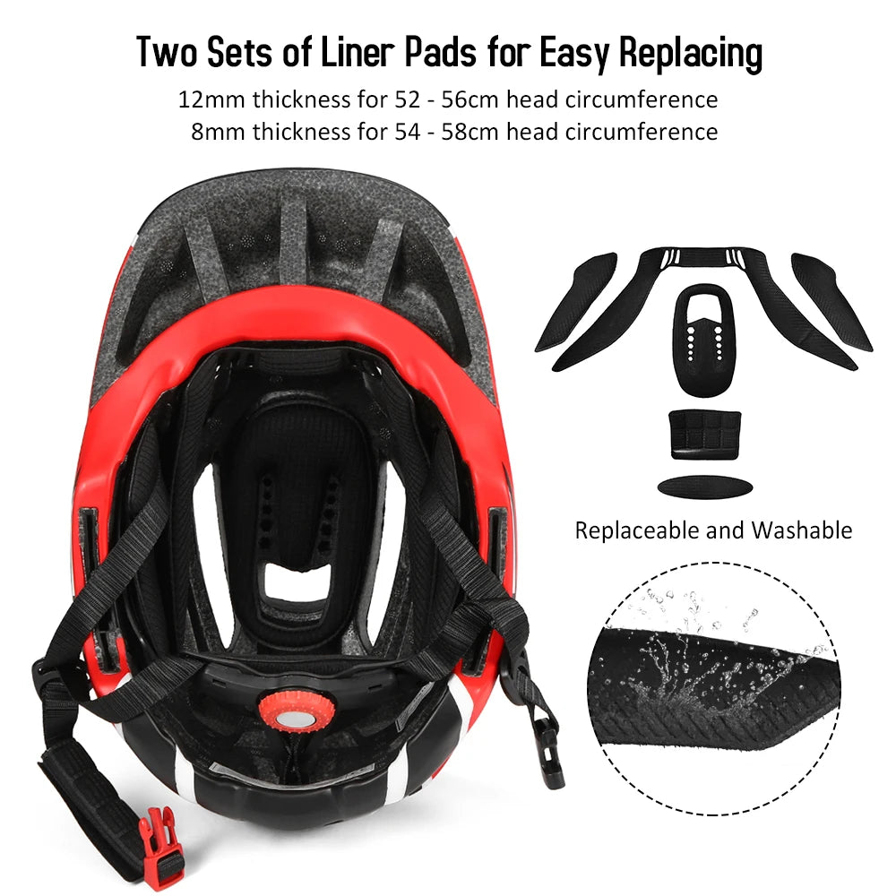 Hign-concerned Kids Full Face Helmet Safety Cycling - Safety First Gear 25