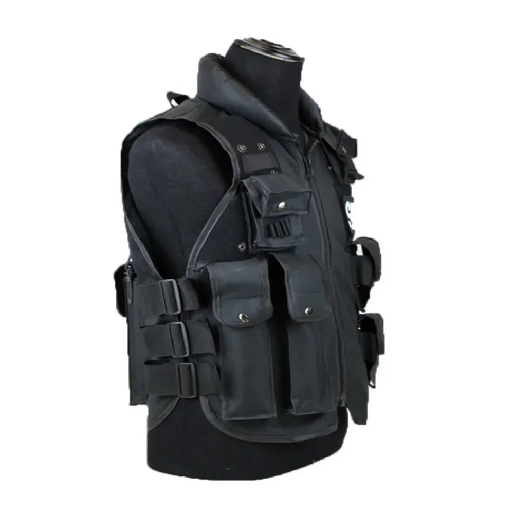 Hign-concerned SWAT Multi Pockets Tactical Vest For Outdoor - Safety First Gear 25