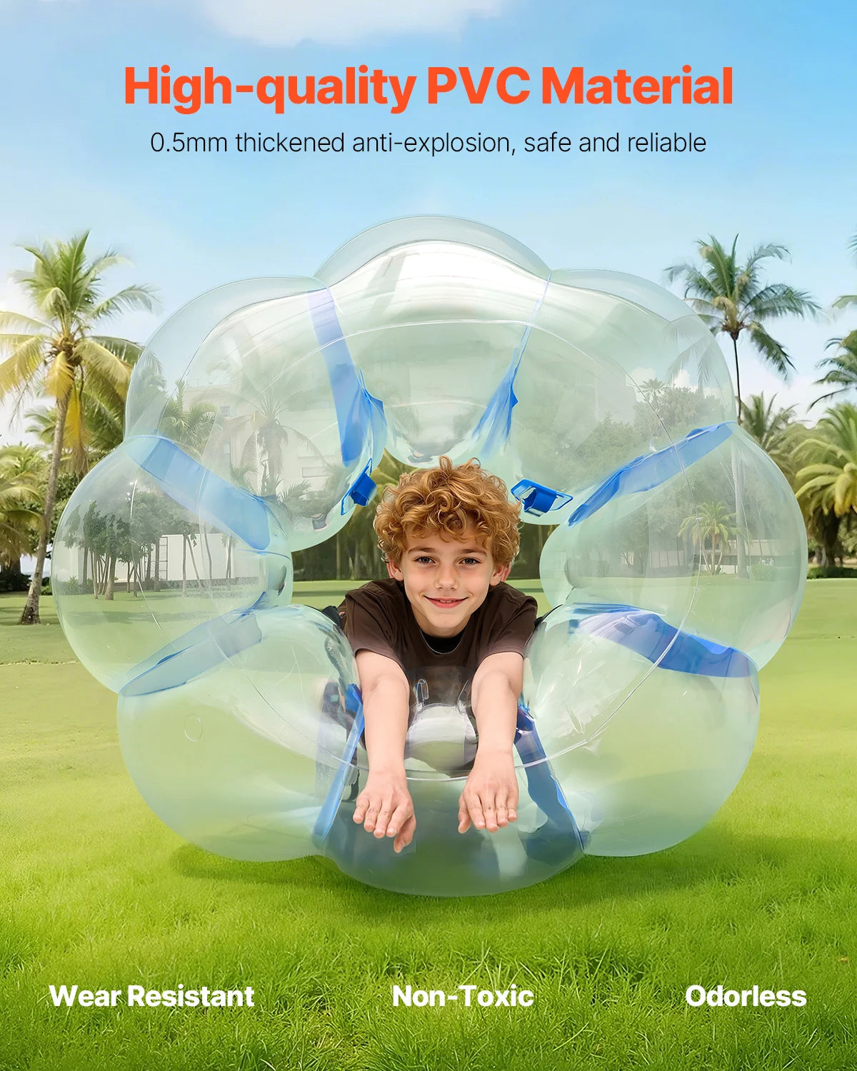 Inflatable Bumper Balls for Fun Garden and Yard Activities - Safety First Gear 25