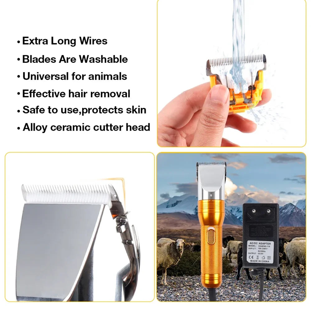 Hign-concerned Electric Pet Hair Trimmer For Dogs And Cats