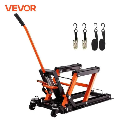 VEVOR Hydraulic Motorcycle Jack Stand 1500 Lbs For ATV
