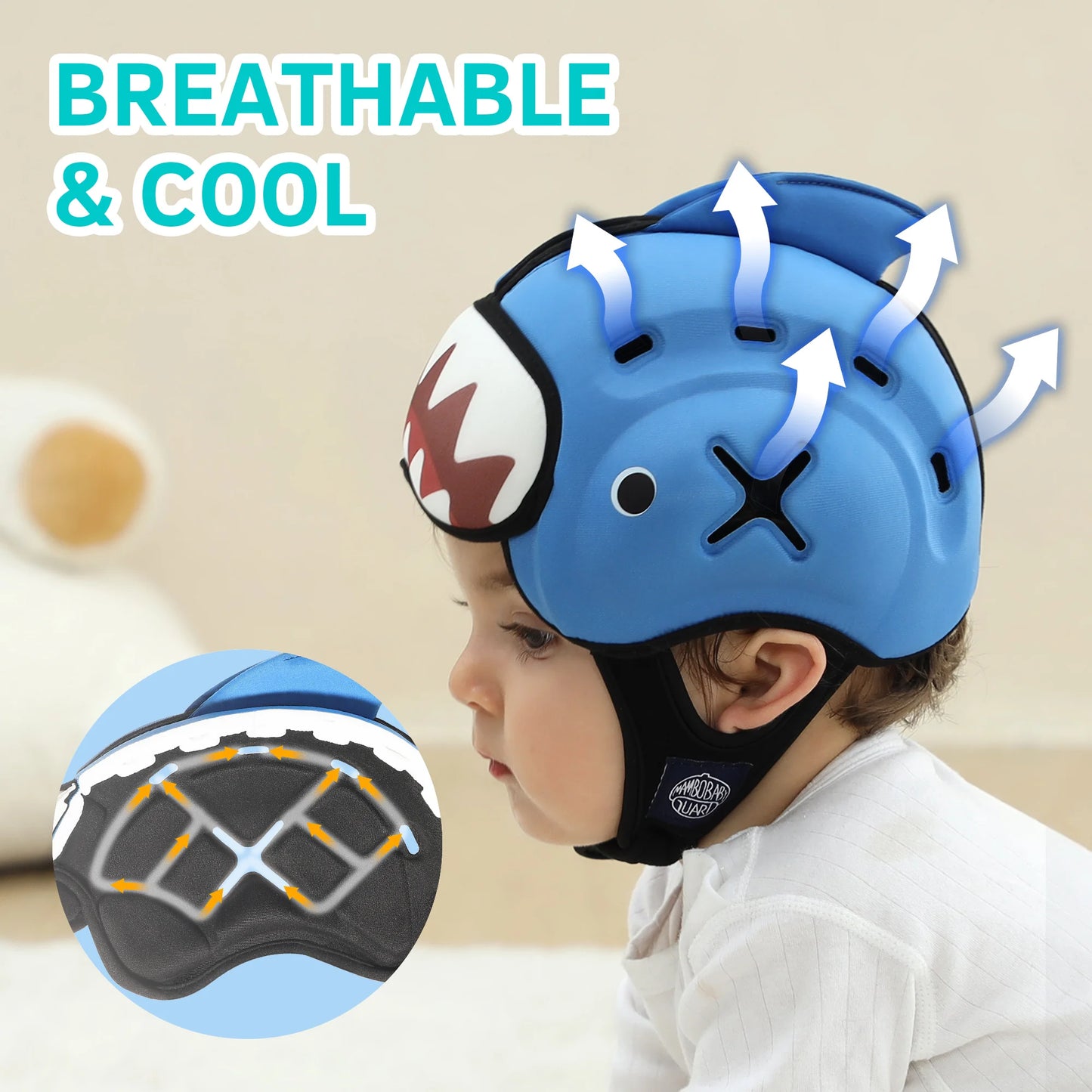 MamboBaby Safety Helmet For Crawling And Walking Infant Head Protector