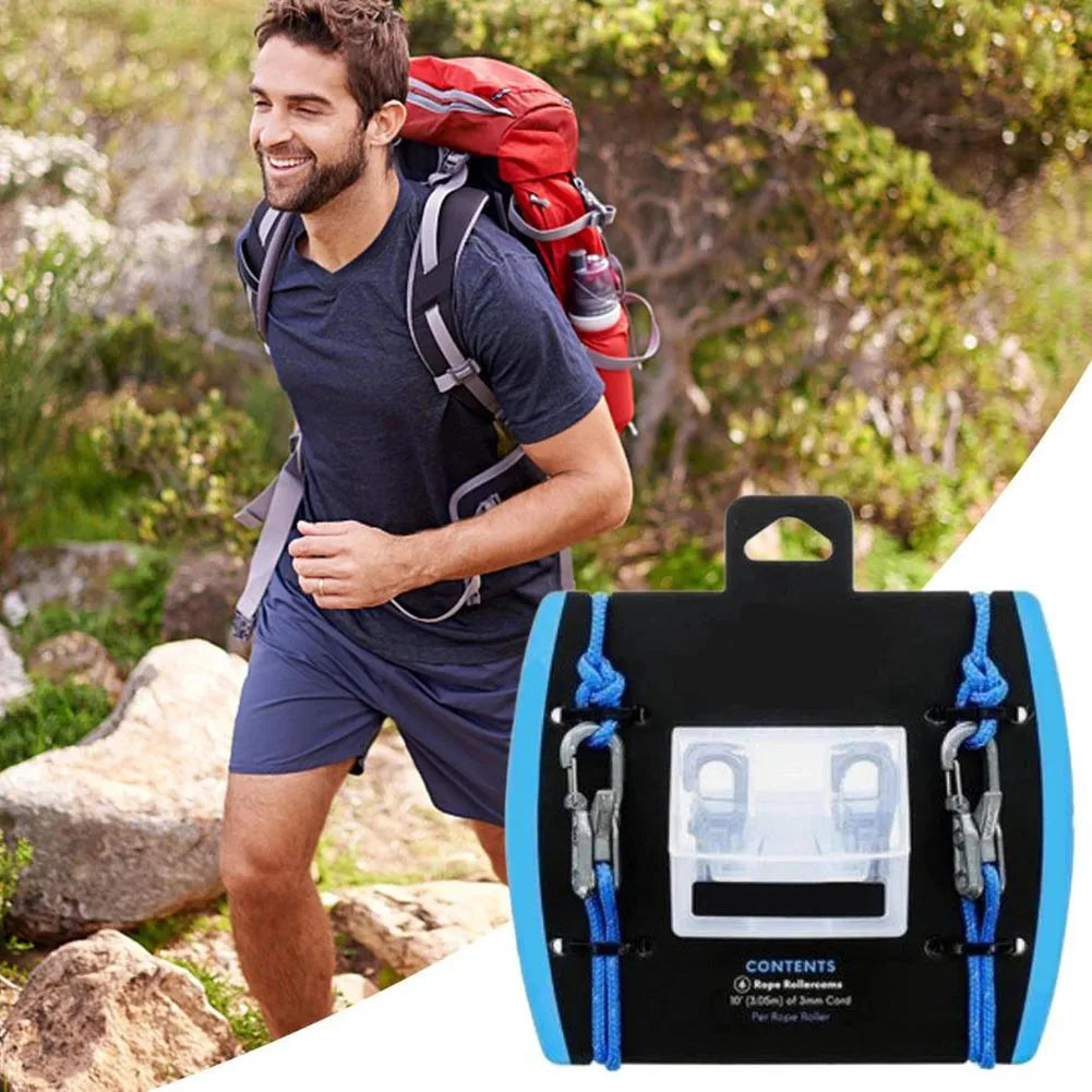 APWIKOGERE Rope Tension Adjuster Ultralight Tent Guyline - Safety First Gear 25