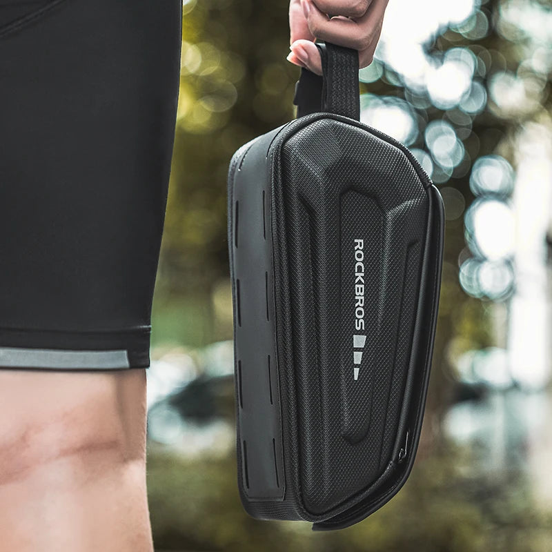 RockBros 1.7L Bike Phone Bag Waterproof Front Frame Case - Safety First Gear 25