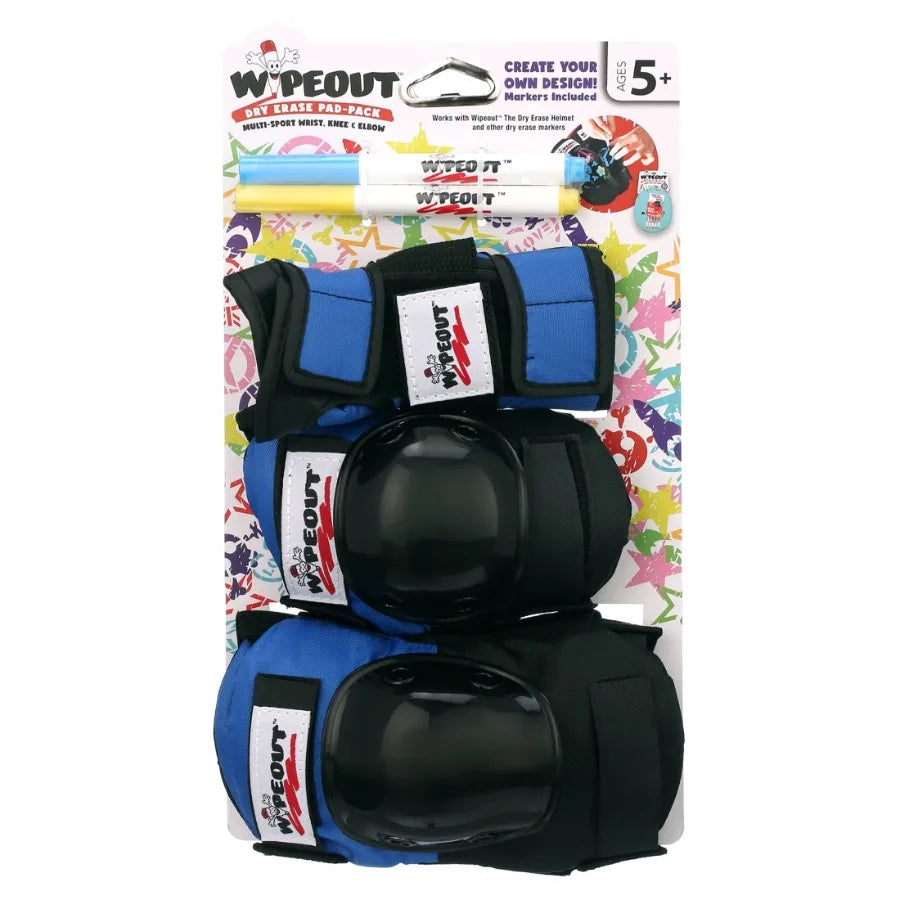 Craft Three Pack Pad Set With Wrist Guards Knee Elbow - Safety First Gear 25