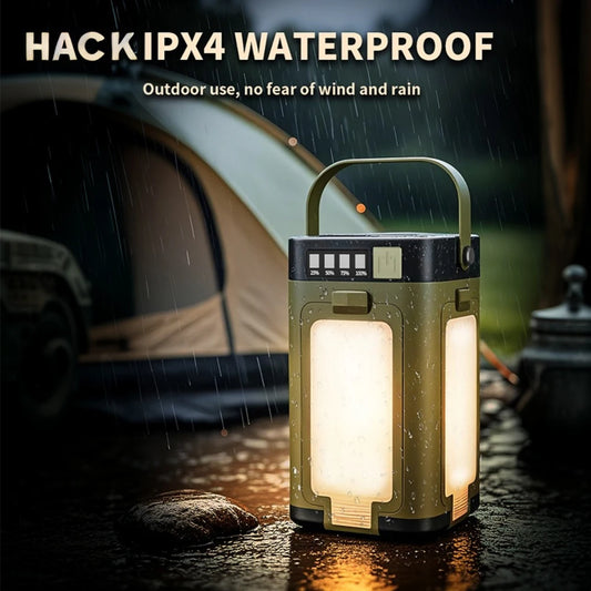 Shunmaii Solar Powered Camping Lantern Rechargeable Waterproof Foldable Light - Safety First Gear 25