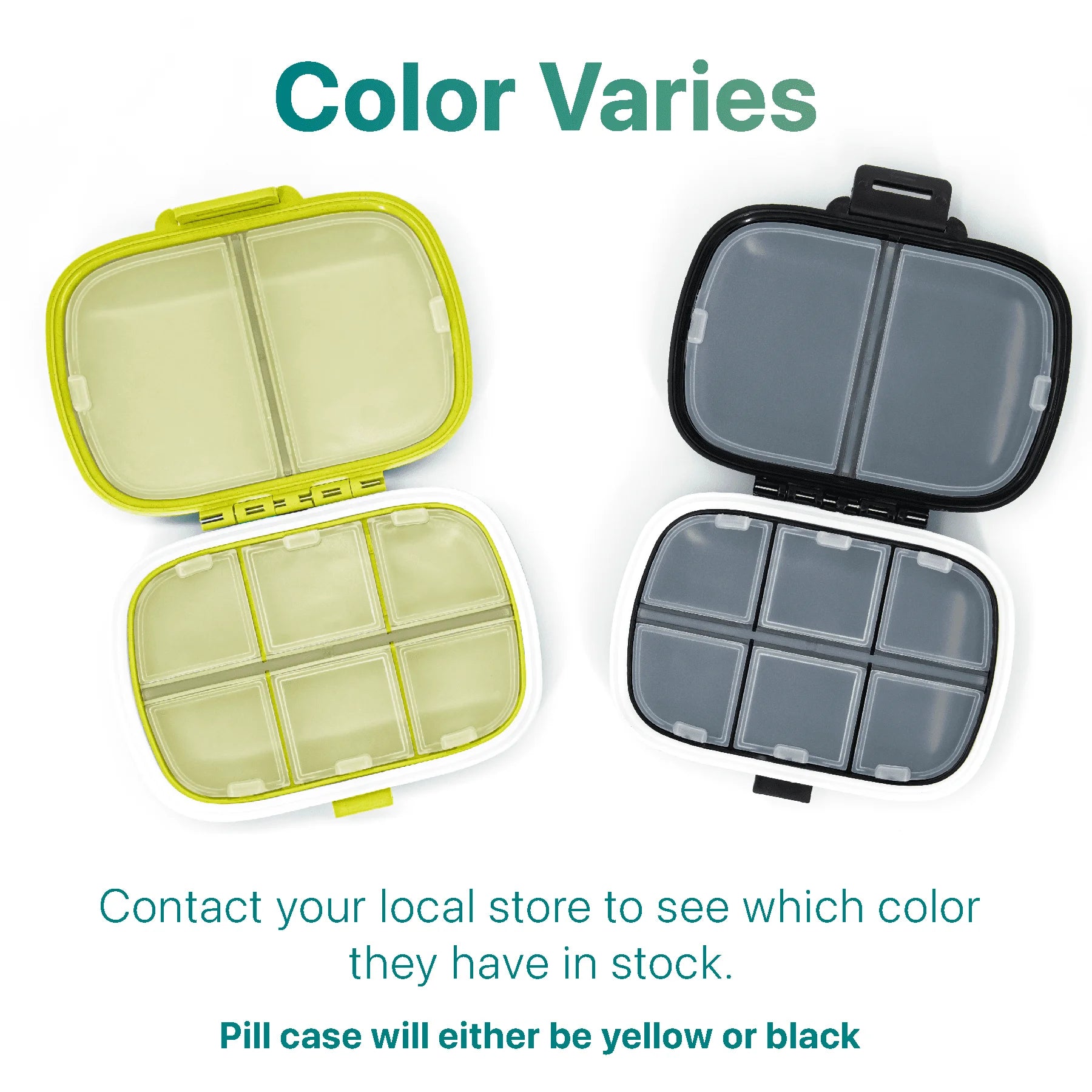 Daily Pill Organizer for Easy Medication Management and Travel - Safety First Gear 25