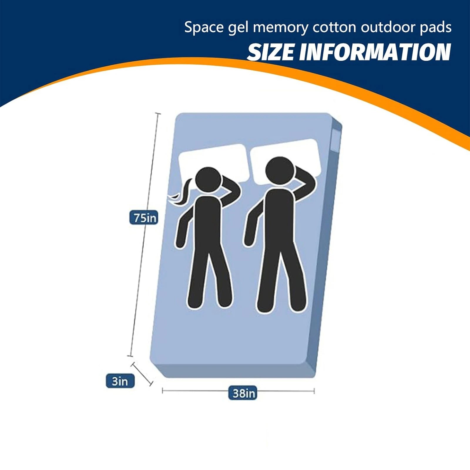 WestTune Memory Foam Camping Sleeping Pad Certipur US - Safety First Gear 25