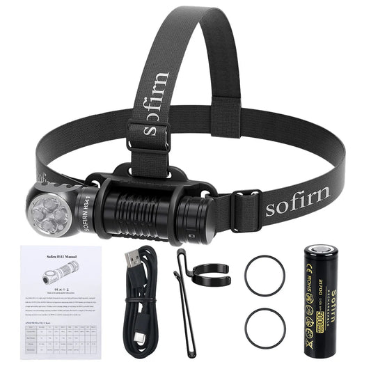Sofirn HS41 Headlamp 4000lm USB C Rechargeable SST20 LED - Safety First Gear 25