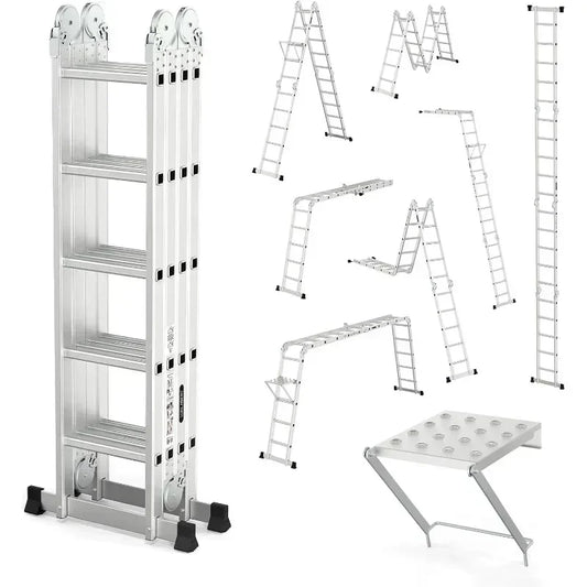 Hign-concerned Folding Ladder Multi Purpose Aluminum 7 In 1