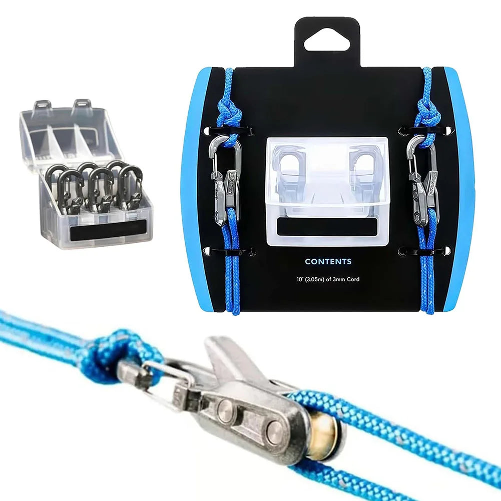APWIKOGERE Rope Tension Adjuster Ultralight Tent Guyline - Safety First Gear 25