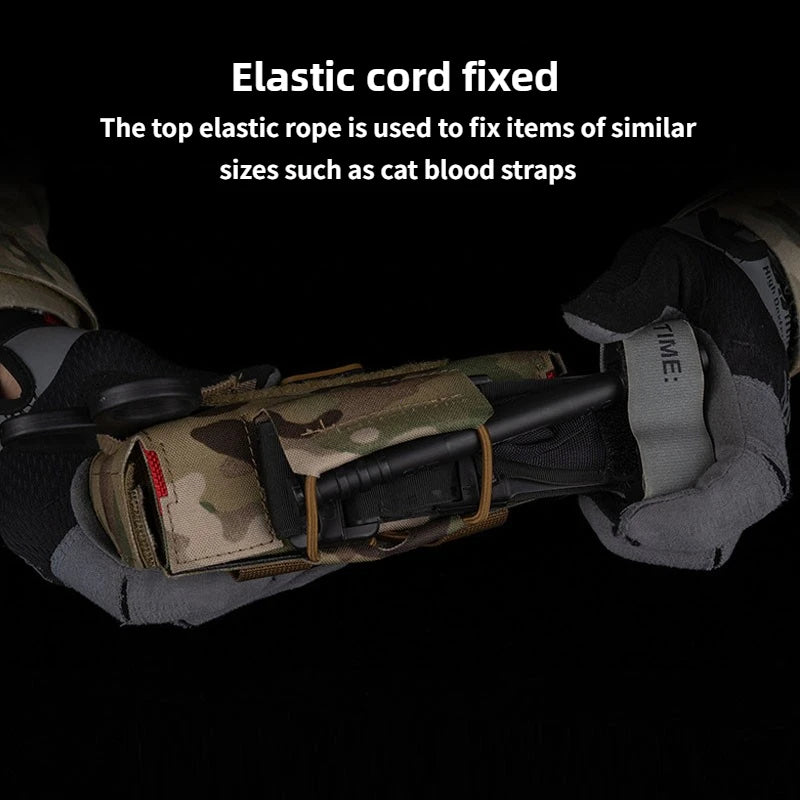 MD2 Compact Trauma Kit IFAK First Aid Pouch Outdoors - Safety First Gear 25