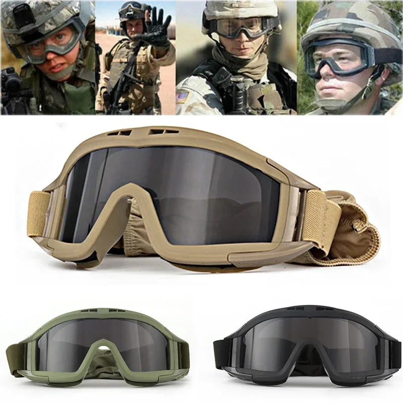 Tactical Goggles Protective Eyewear for Outdoor Sports and Climbing - Safety First Gear 25