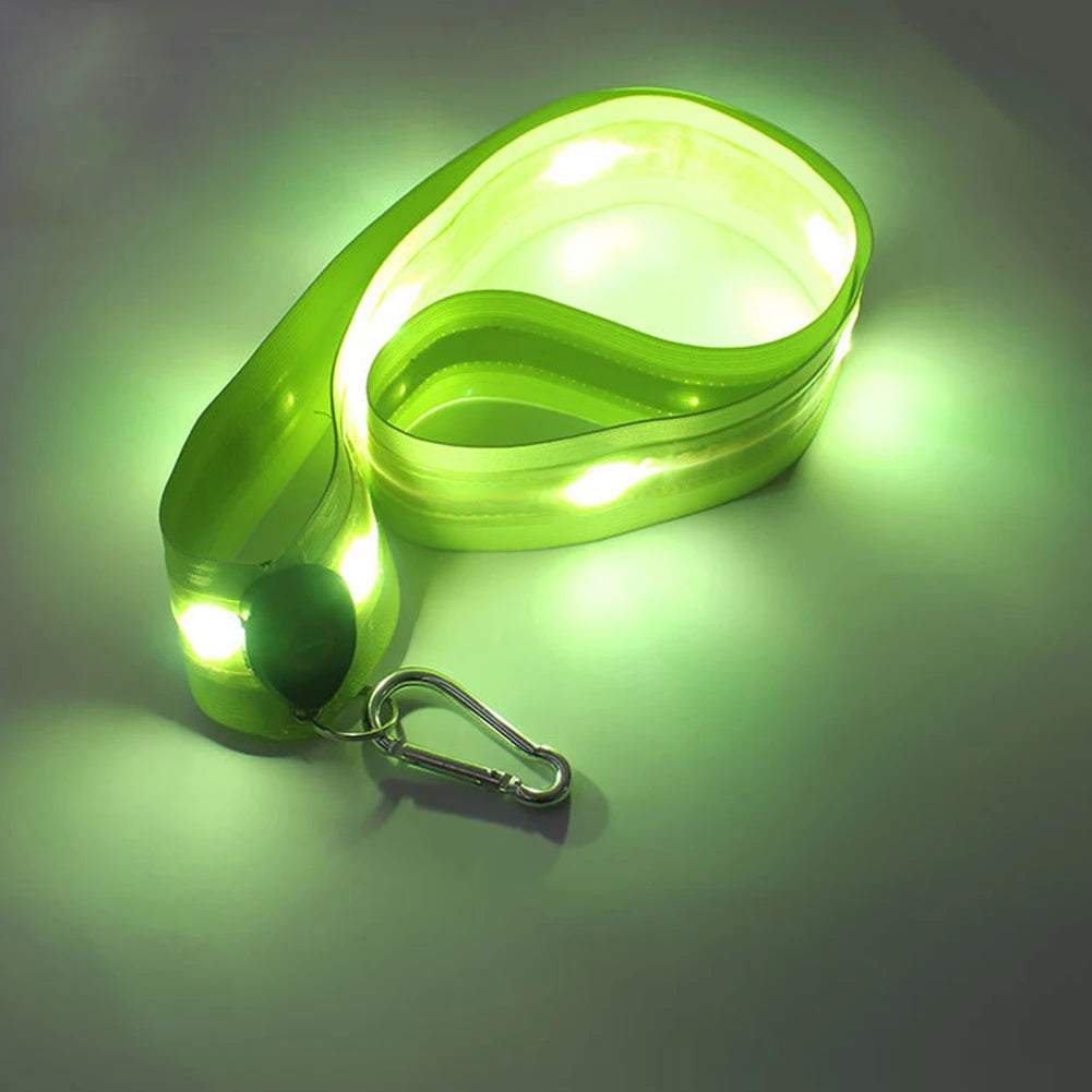 Rechargeable LED Reflective Running Belt For Men Women Night Safety Outdoors - Safety First Gear 25