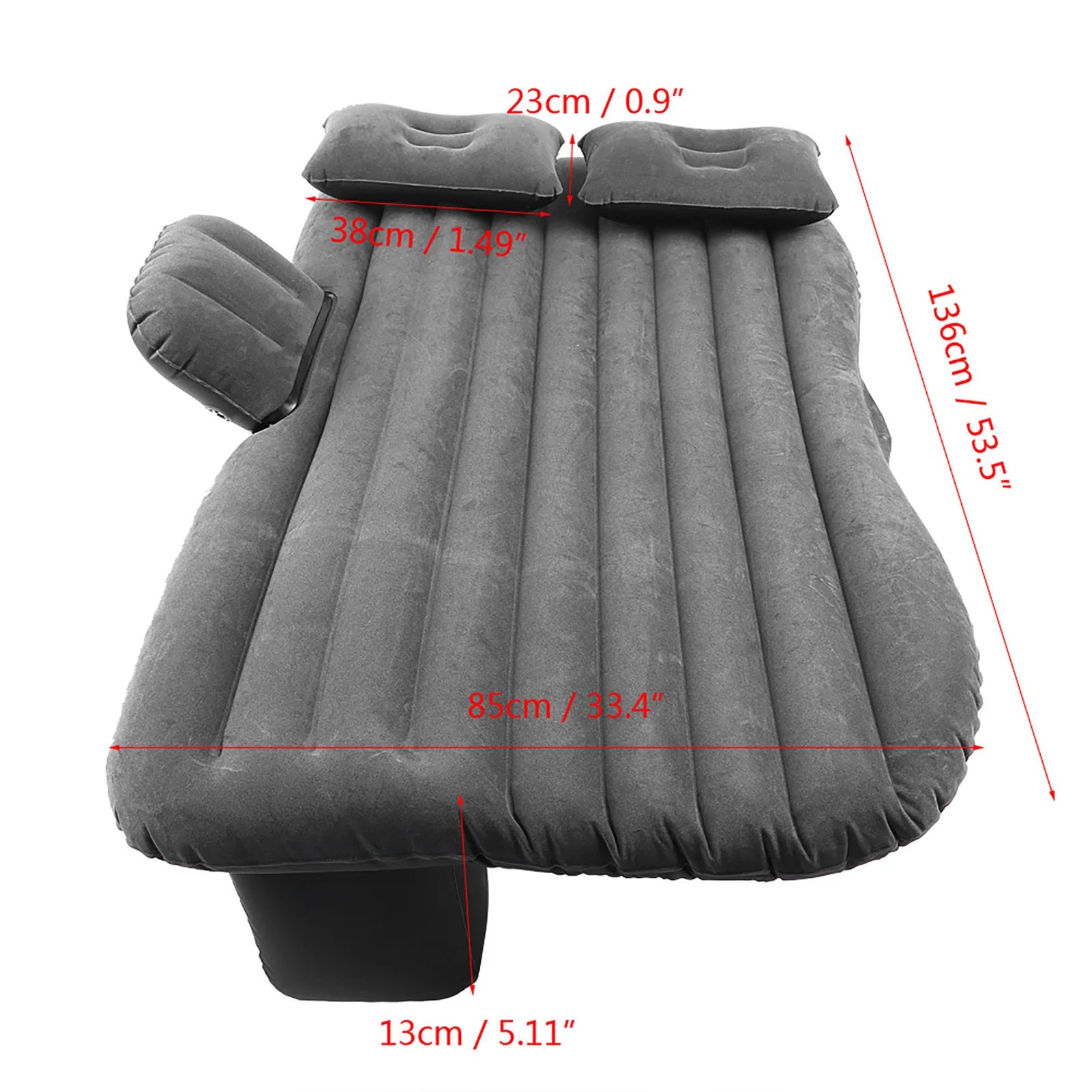 DECDEAL Back Seat Mattress Airbed For Travel And Sleep - Safety First Gear 25