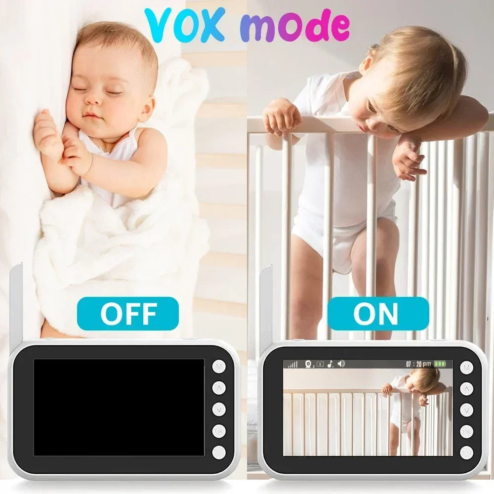 Erilles Baby Monitor With Camera And Range Night Vision - Safety First Gear 25