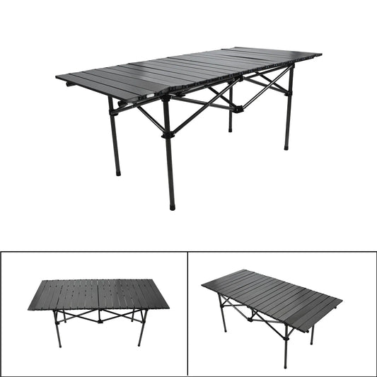 DOACT Folding Camping Table Multi Function Roll Up Bbq