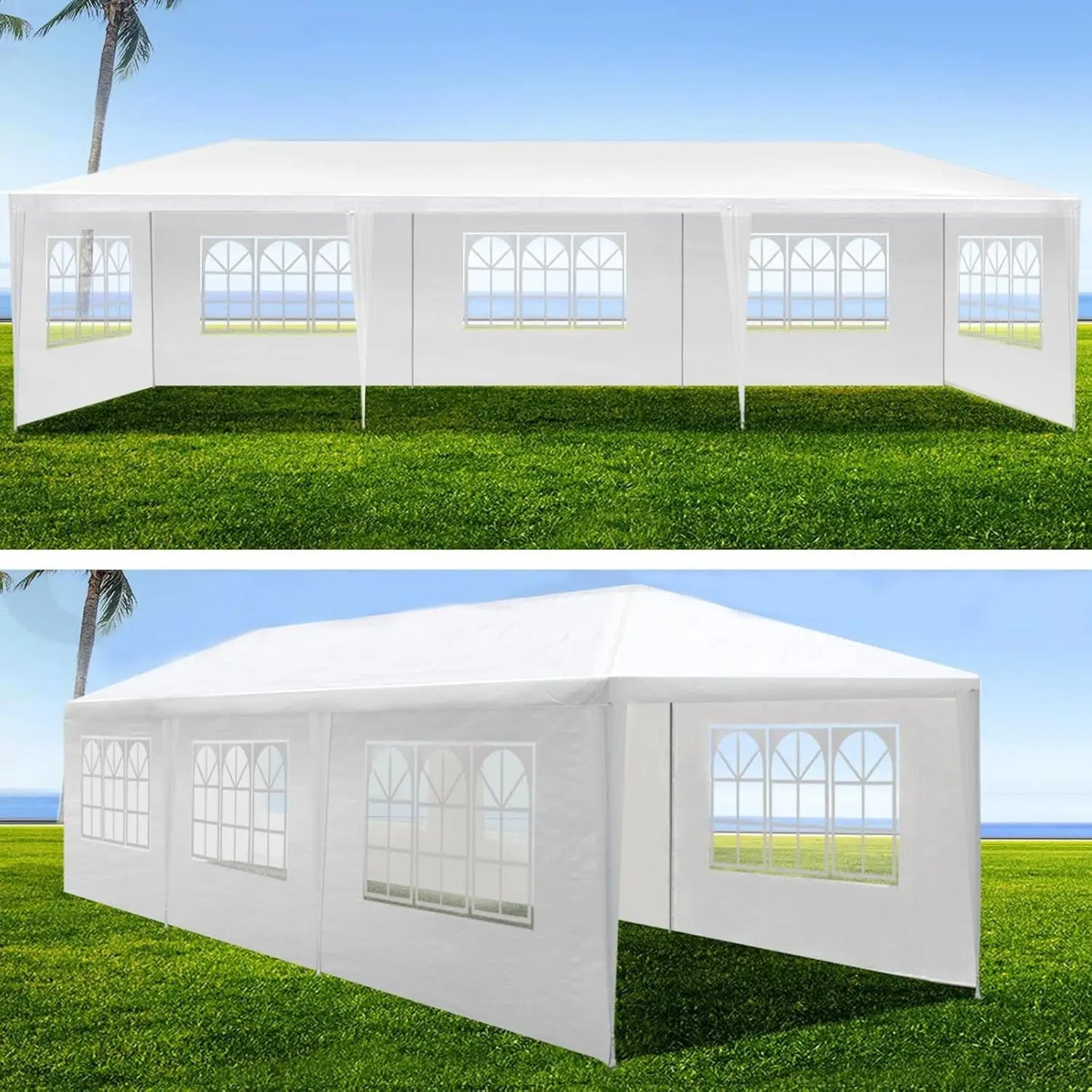 Outdoor Canopy Waterproof Tent With Removable Sidewalls And Windows Wedding - Safety First Gear 25
