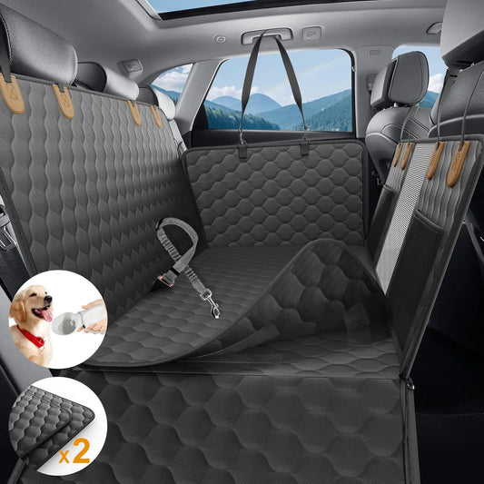 Waterproof Dog Car Seat Cover and Safety Hammock for Travel - Safety First Gear 25