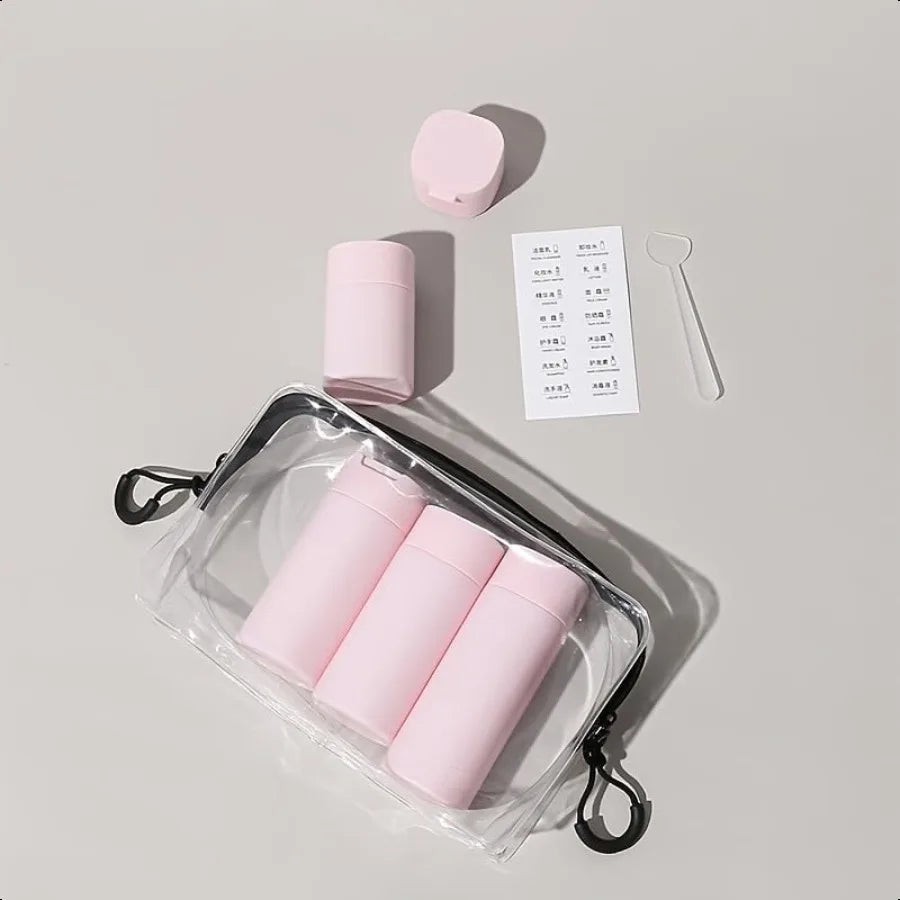Travel Cream Dispenser Bottles Set for Your Convenient Journey - Safety First Gear 25
