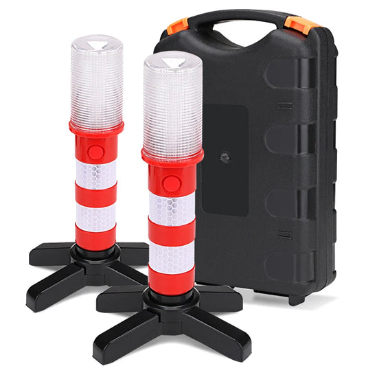Hign-concerned LED Magnetic Flashlight Emergency Flares - Safety First Gear 25