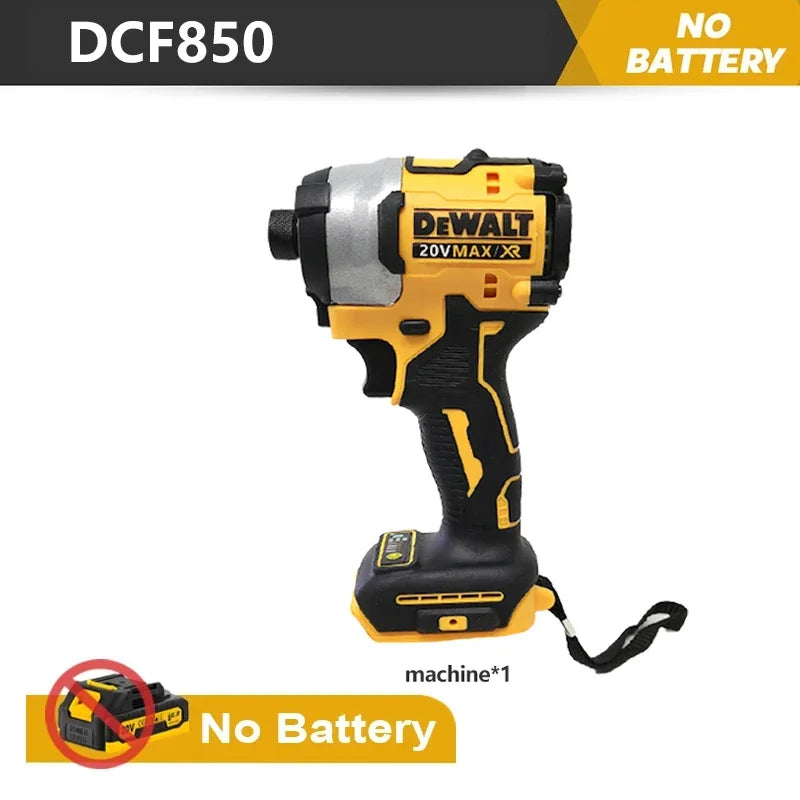 Dewalt DCF850 Brushless Electric Impact Driver for Home DIY - Safety First Gear 25