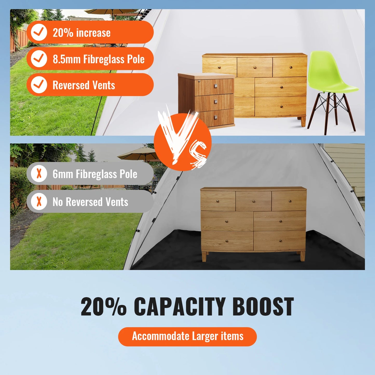 SucceBuy Portable Paint Booth Shelter Foldable Spray Painting Tent - Safety First Gear 25