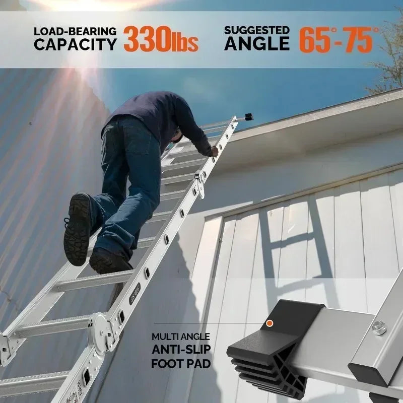 Hign-concerned Folding Ladder Multi Purpose Aluminum 7 In 1