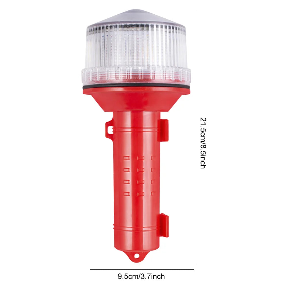 Solar Charging LED Marine Signal Light for Boats and Anchors - Safety First Gear 25