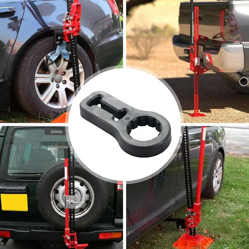 Lift Jack Handle Mount Bracket For Safer Offroad Use