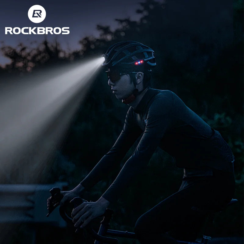 Rockbros LED Cycling Helmet with USB Charging for Night Safety - Safety First Gear 25