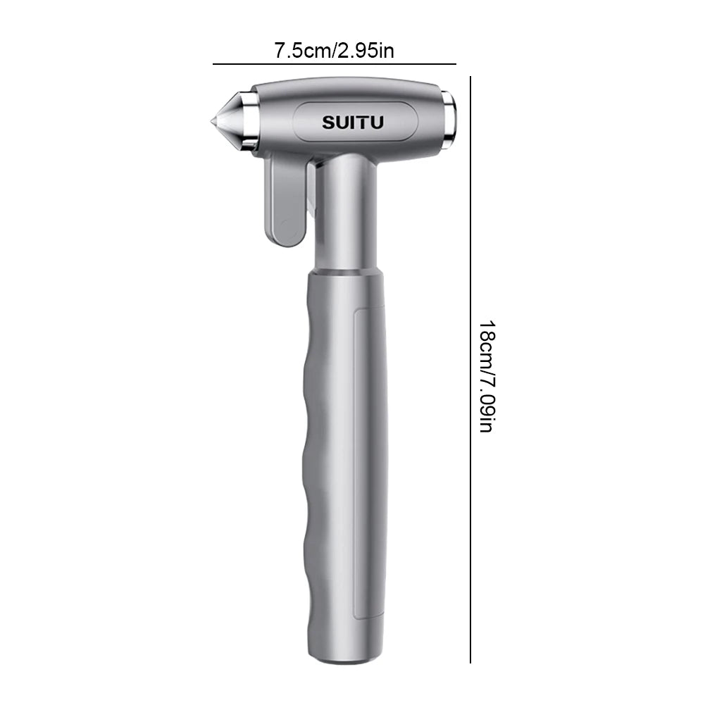 MOJOYCE Car Safety Hammer Seat Belt Cutter 2 In One