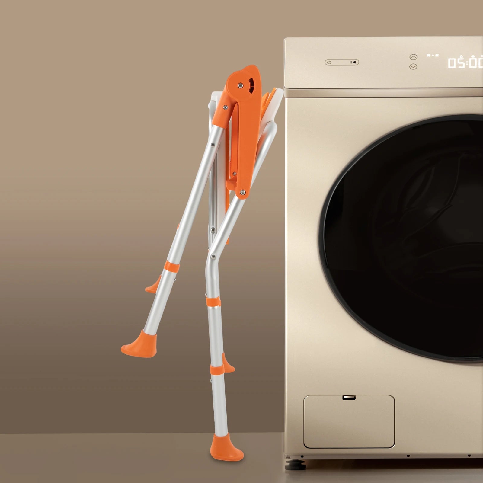 Foldable Shower Seat with Armrests and Backrest for Safety - Safety First Gear 25