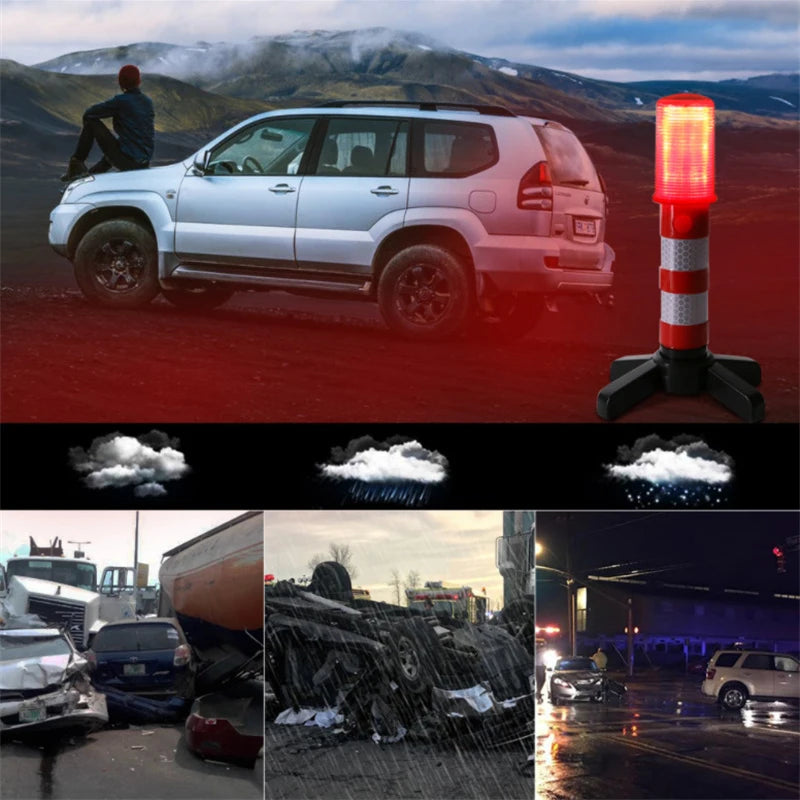 Hign-concerned LED Magnetic Flashlight Emergency Flares - Safety First Gear 25